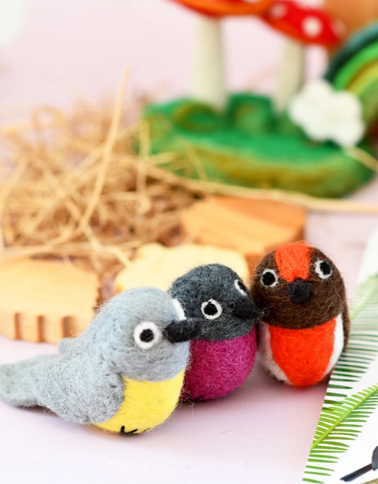 Robin Bird Wool Handmade Gift