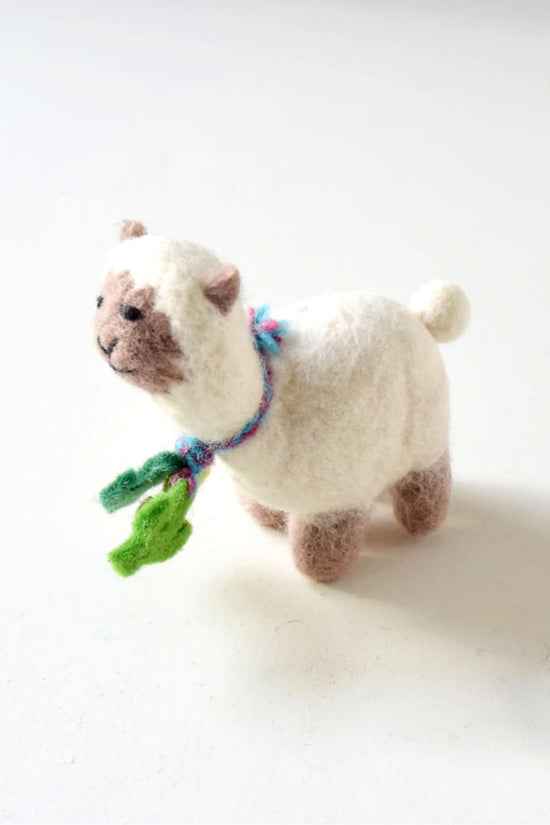 Shop Medium Felt Llama Toy