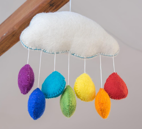 Medium Mobile  Rainbow Cloud 