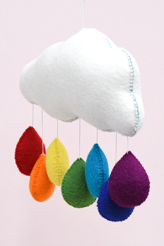 Mobile - Rainbow Cloud (Large)