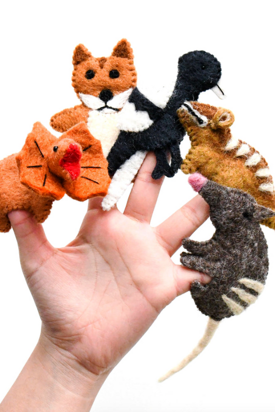 Australiana Finger Puppets