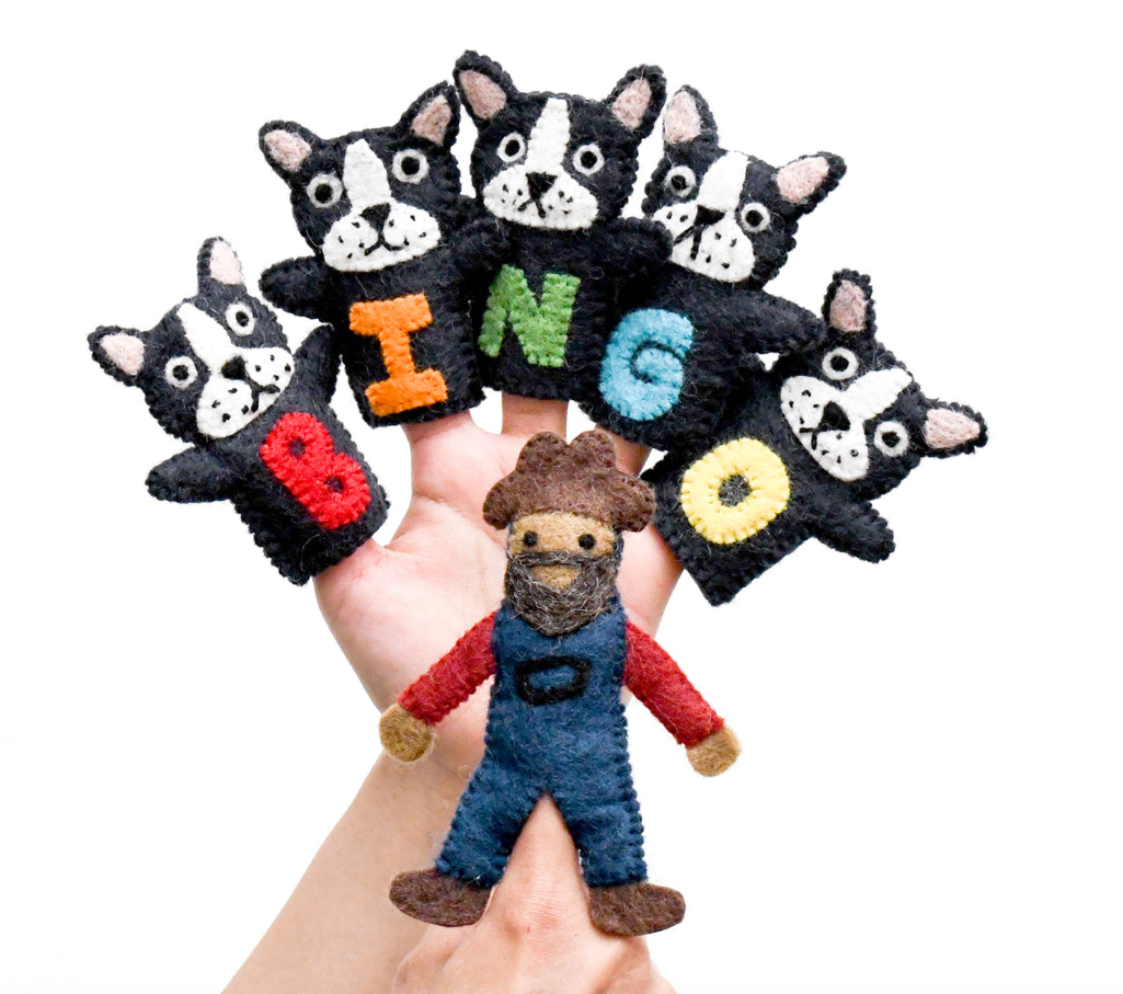 BINGO Finger Puppets