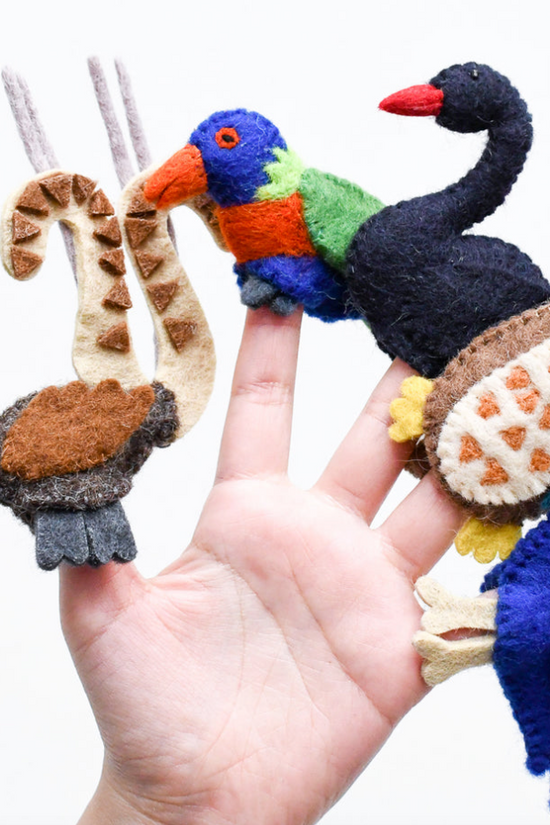 Finger Puppets Birds of Australia
