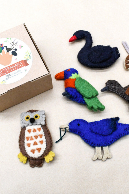 Birds Finger Puppets 