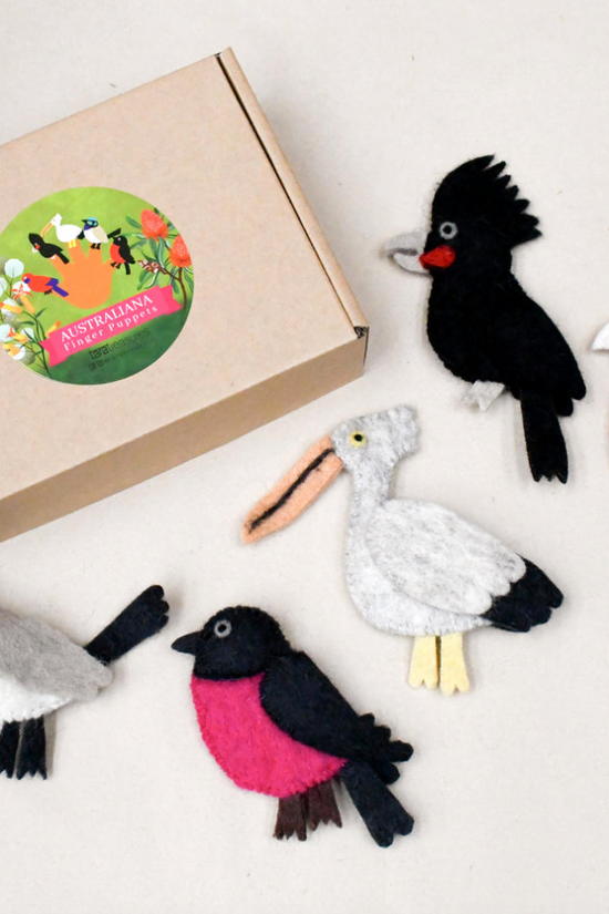 Kids Bird Finger Puppets