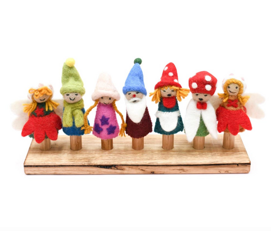 Finger Puppets - Fairies and Gnomes