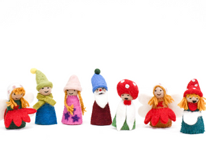 Finger Puppets - Fairies and Gnomes
