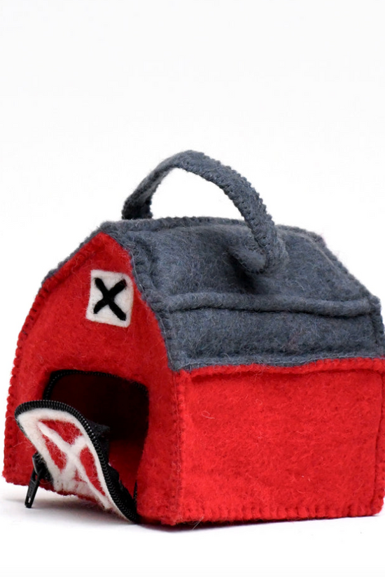 Barn-Shaped Storage Bag