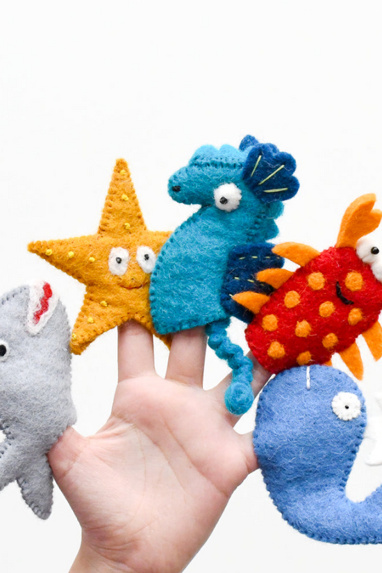 Finger Puppets - Ocean and Sea Creatures