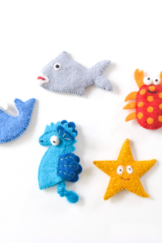 Finger Puppets - Ocean and Sea Creatures