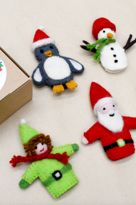  Finger Puppets for Christmas