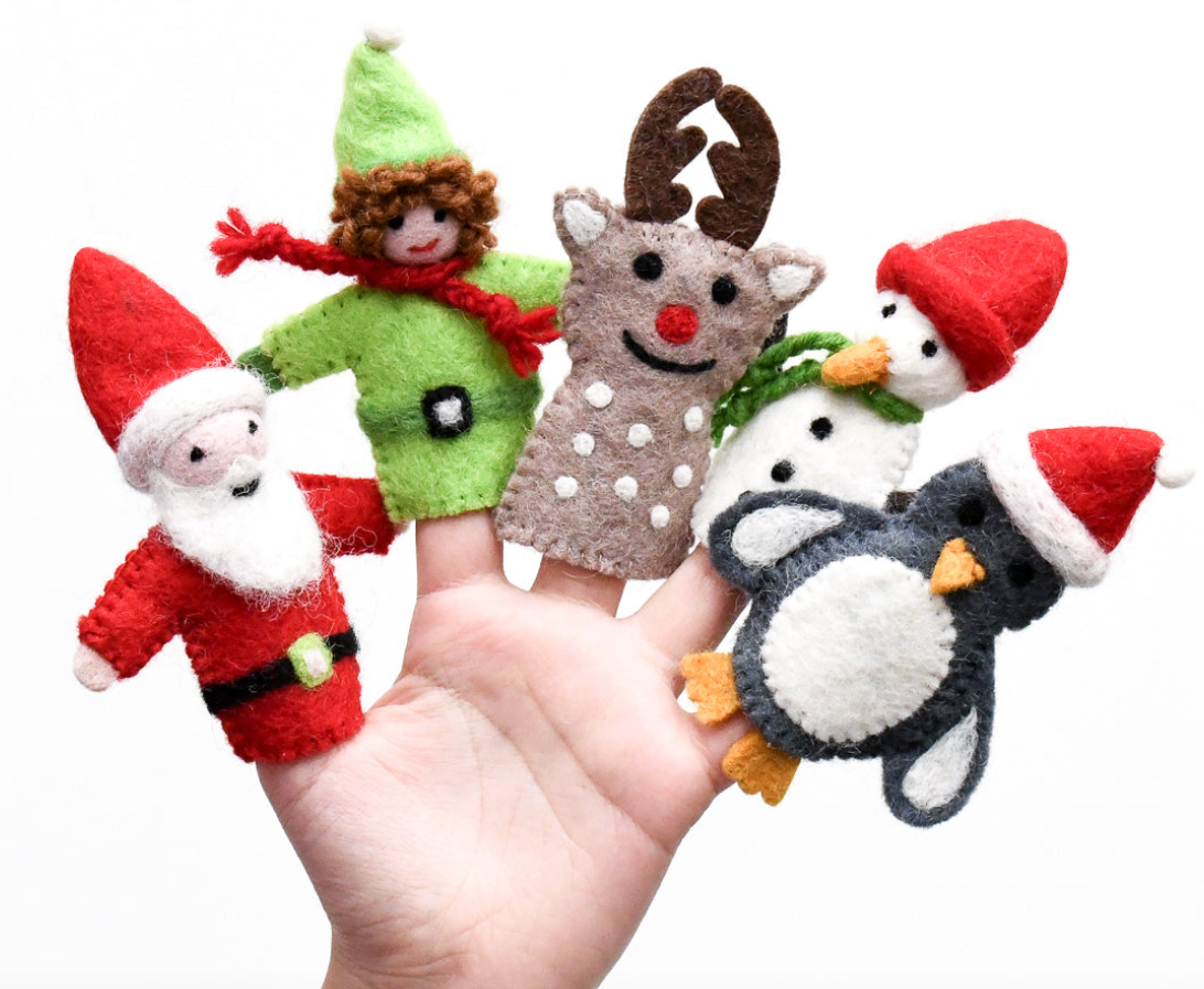Finger Puppets - Christmas