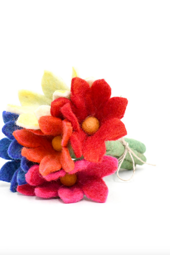 Felt Flower Arrangement