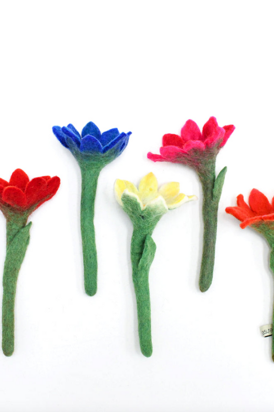 Handmade Felt Flower Arrangement Decoration