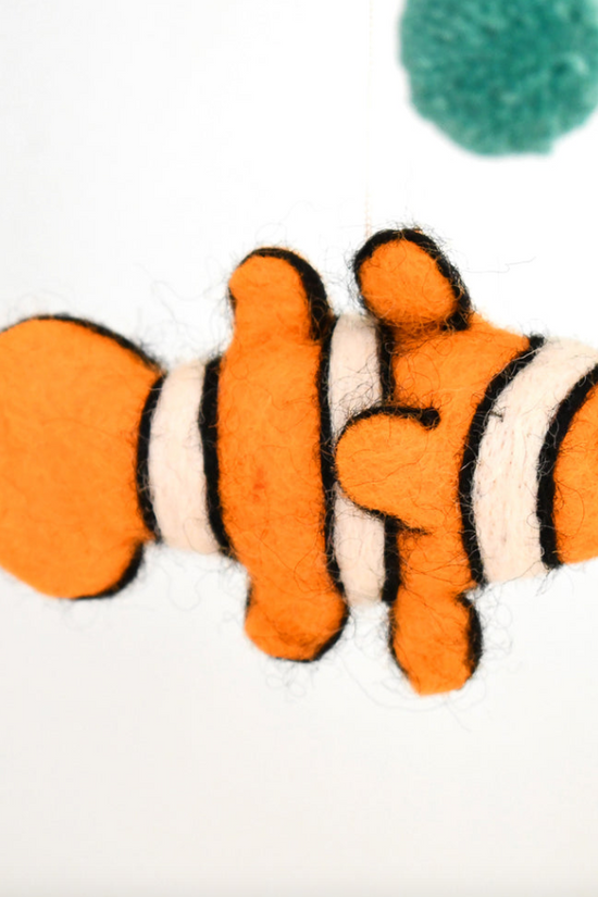 Wool Felt Ocean Reef Nursery Mobile