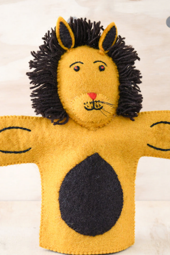 Hand Puppet Lion
