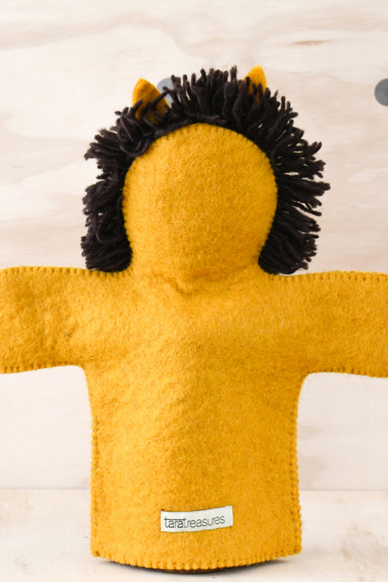 Felt Lion Puppet
