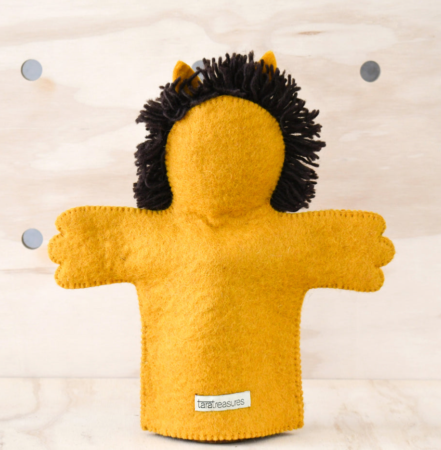 Felt Lion Puppet