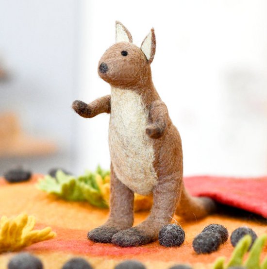 Felt Kangaroo Toy