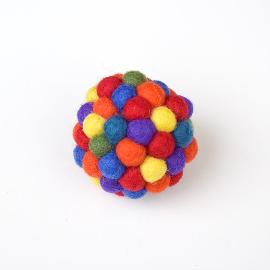 Rainbow Rattle Ball – Kismet Toys