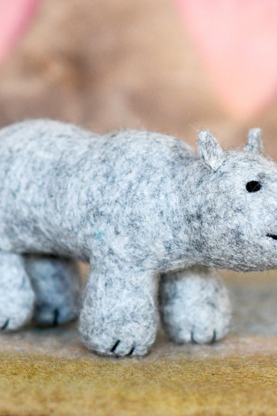 Cute Rhino Toy
