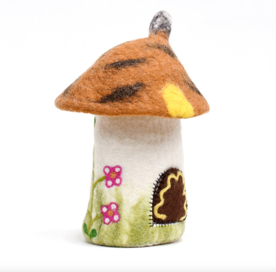 Felt Rose Cottage Kismet Toys Felt Rose Cottage Kismet Toys