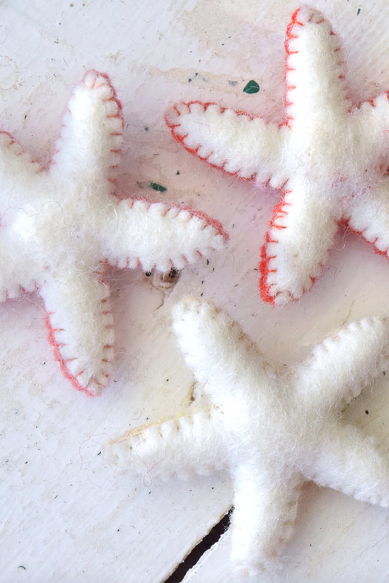 Wool Felt Starfish