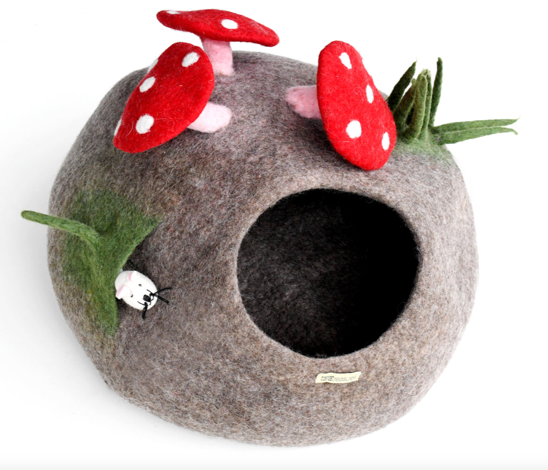 Cave - Mushroom with Mouse
