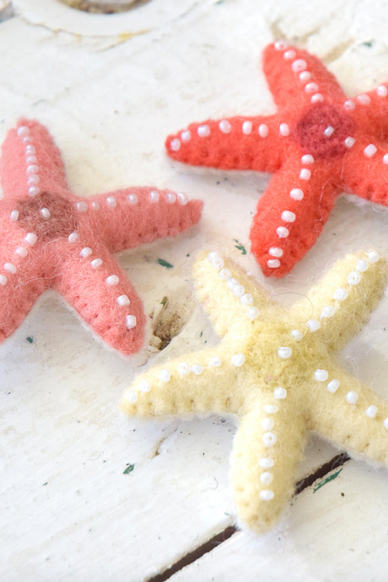 Felt  Starfish