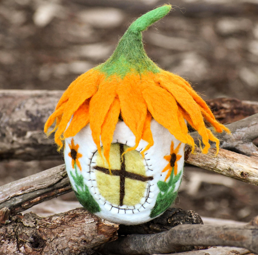 Organic wool Sunflower House