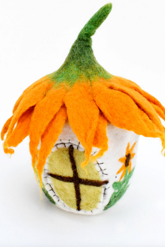 Felt Sunflower Cottage Toy