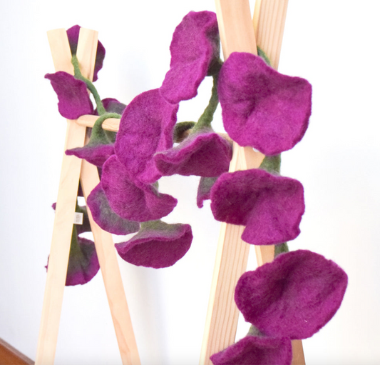 Flower Garland - Violet