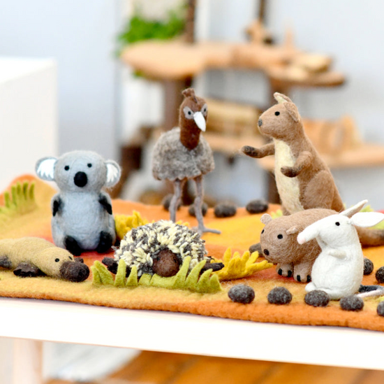 Felt Cute Wombat toy