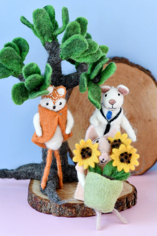  Felt Christmas Pig Doll Ornament