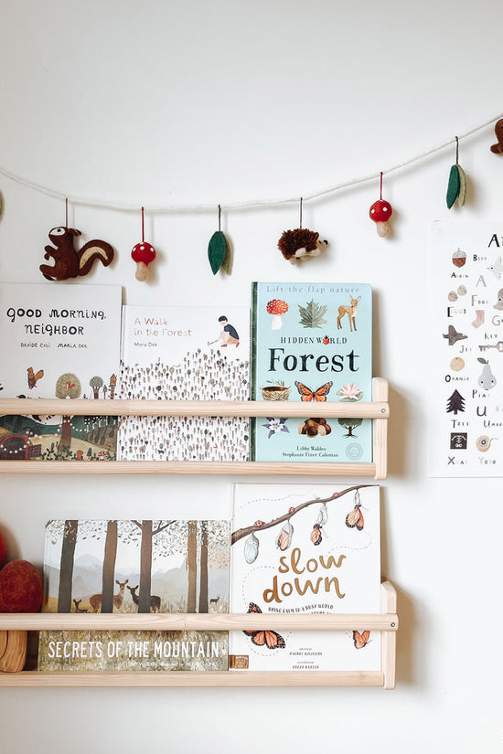 Organic Woodland Felt Garland